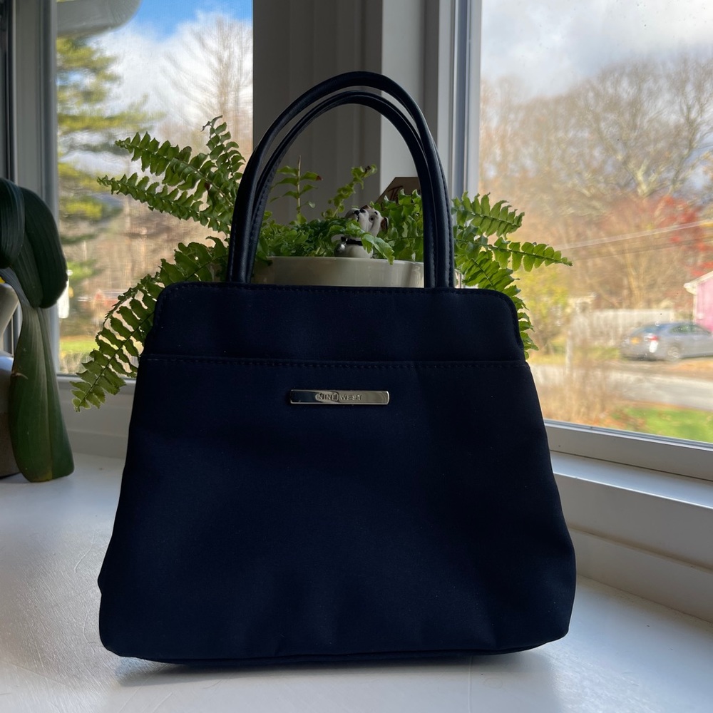 NINE WEST Navy Small Purse